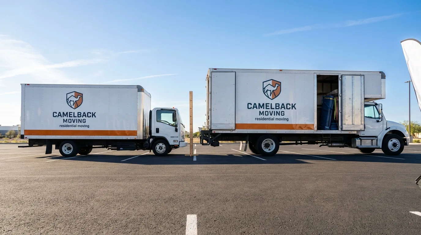 Moving truck size capacity guide in Adairsville